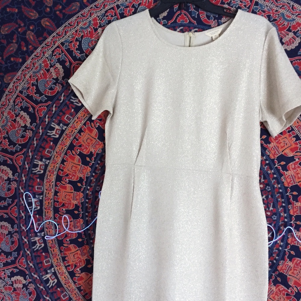 Lucky Brand Sparkling White Dress